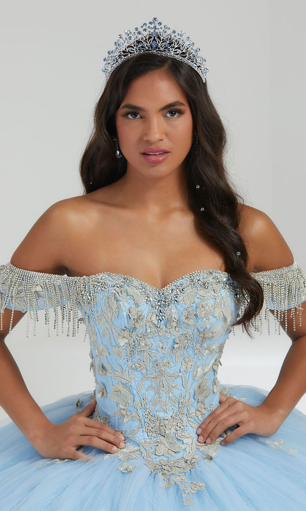 House of Wu 26056 Sky/Silver