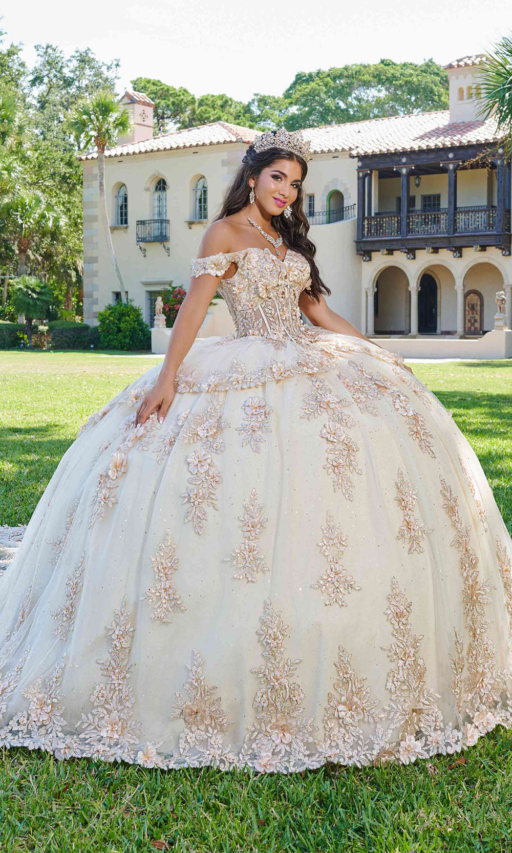 House of Wu 26073 Champagne/Gold