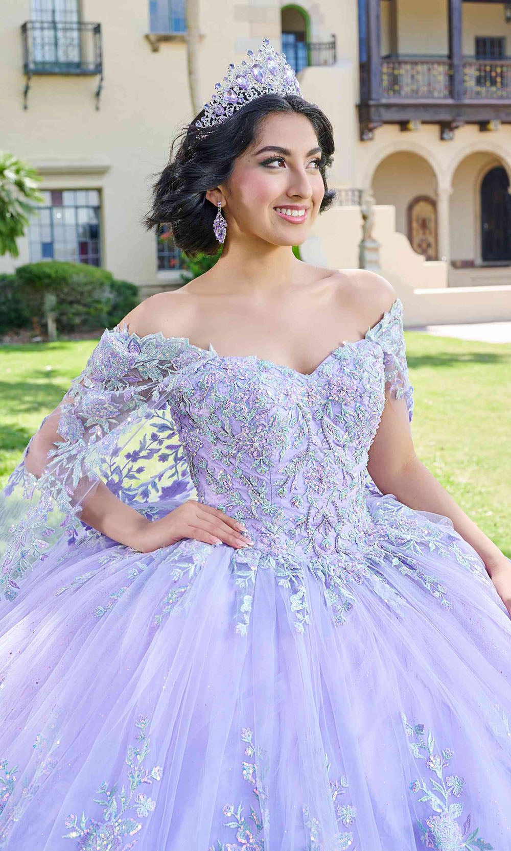 House of Wu 26074 Lilac Multi