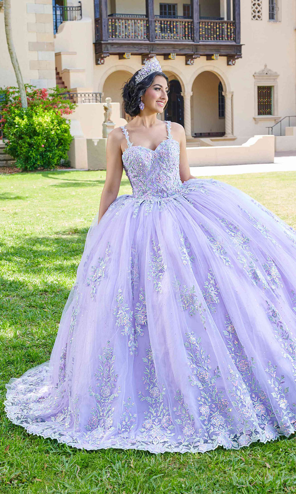 House of Wu 26074 Lilac Multi