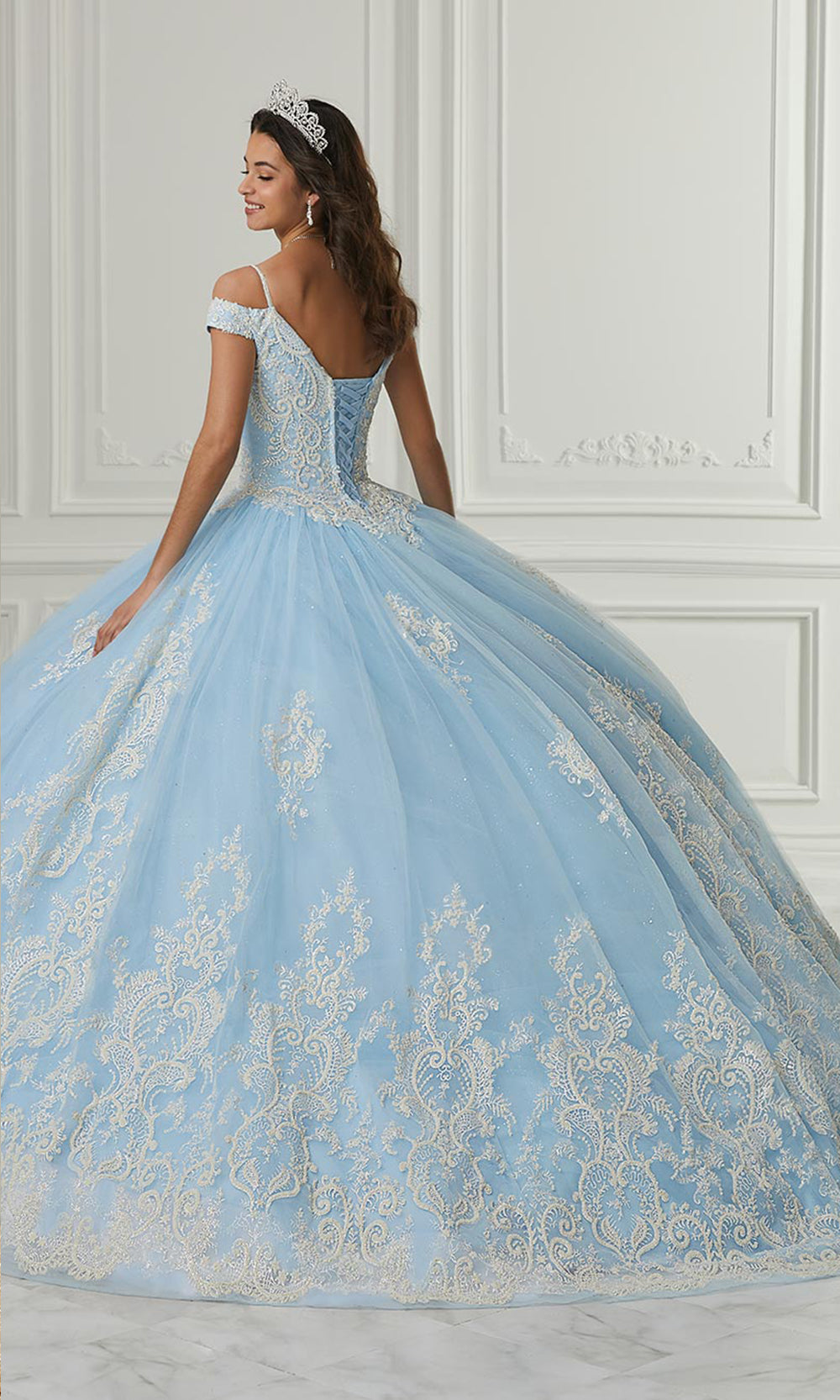 House of Wu 26980 Ivory/Sky