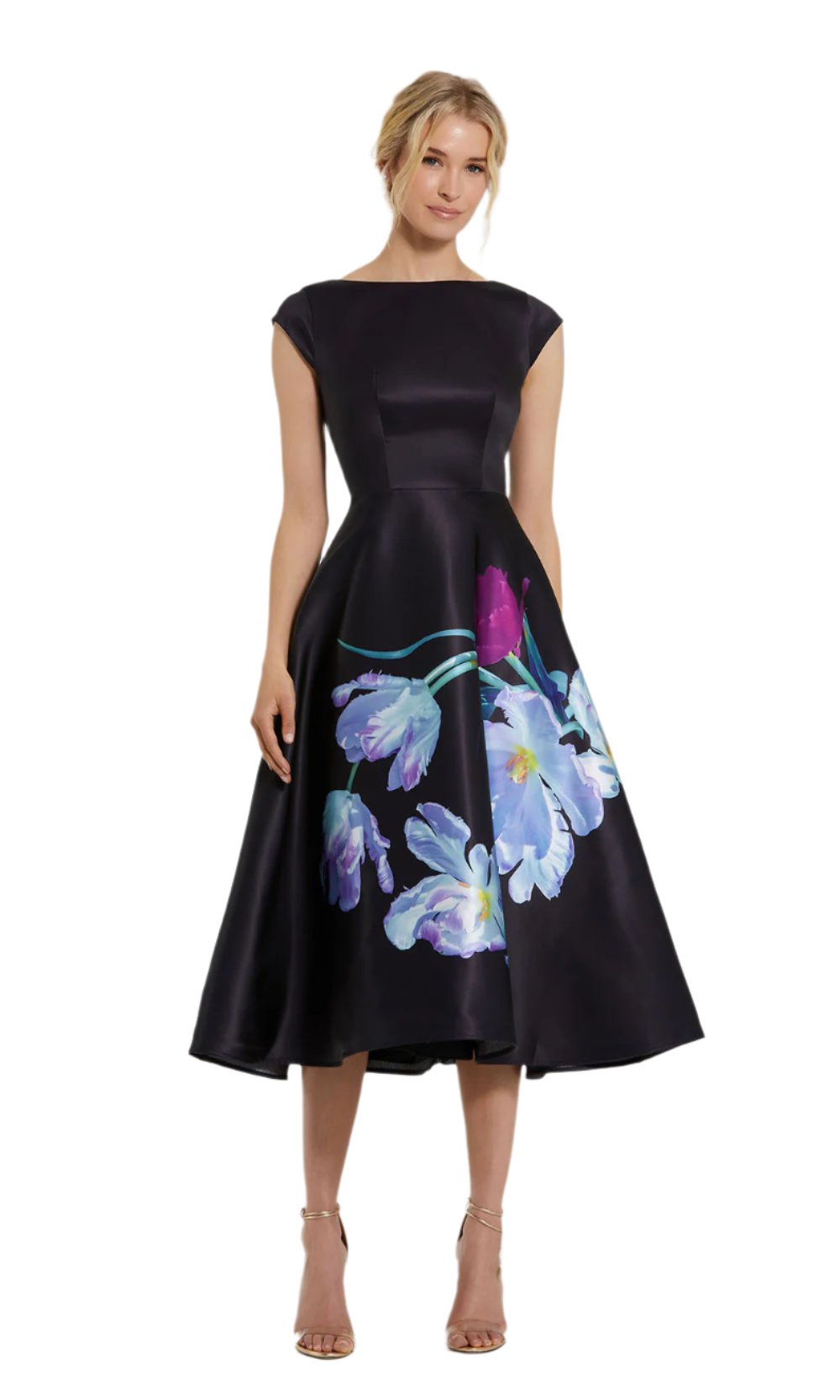 Ieena Duggal 20995 Black Multi