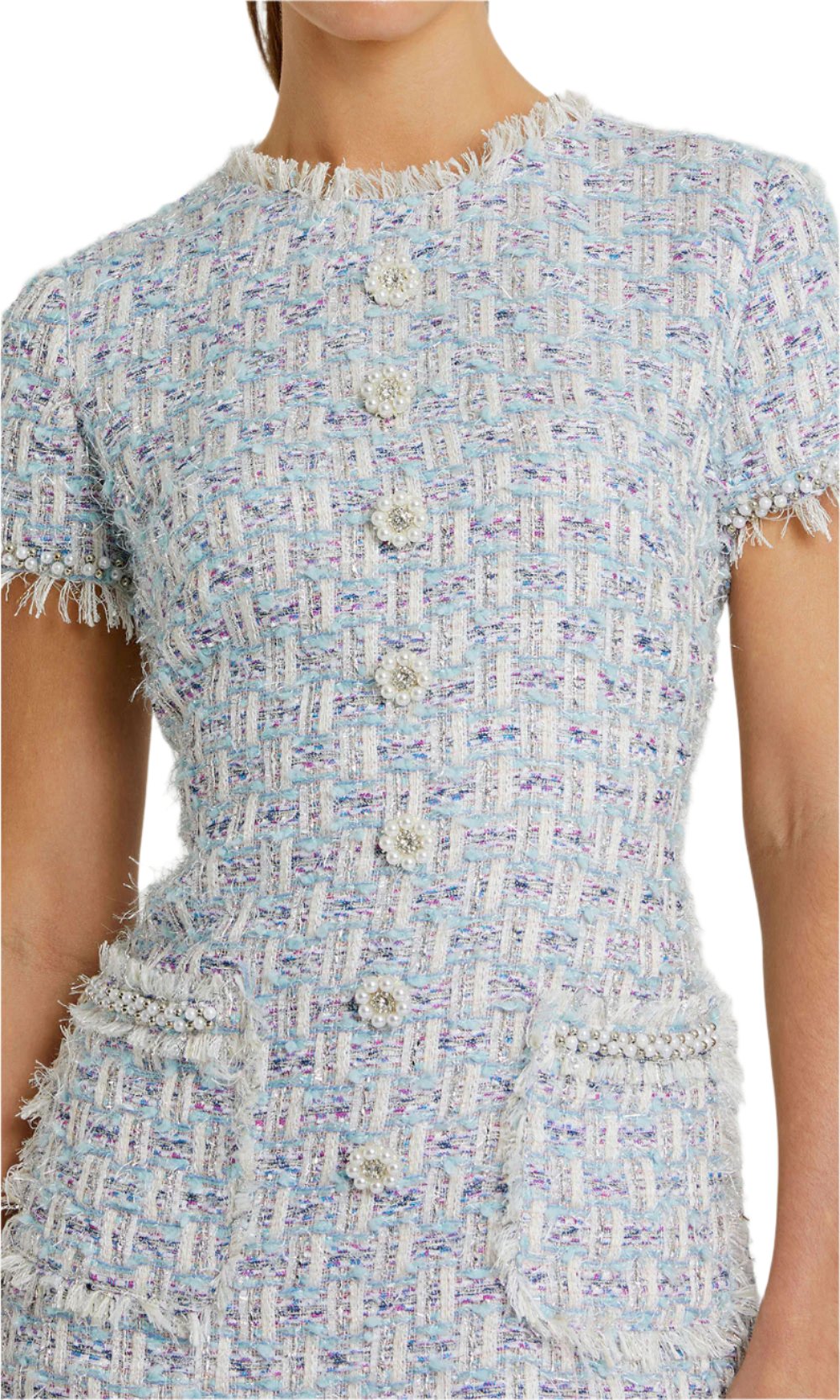 Ieena Duggal 20805 Blue Multi