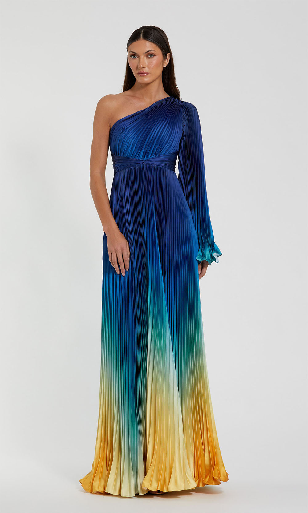 Ieena Duggal 49903 Blue Ombre