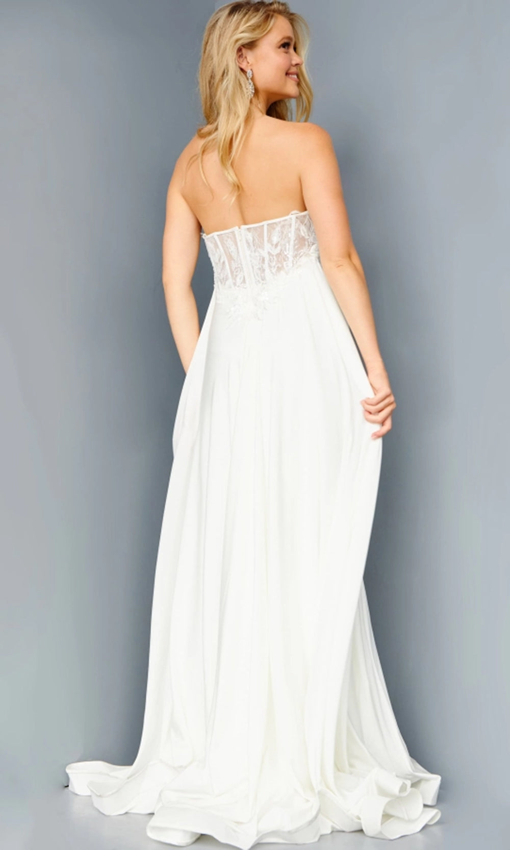 JVN by Jovani JVN07648 White