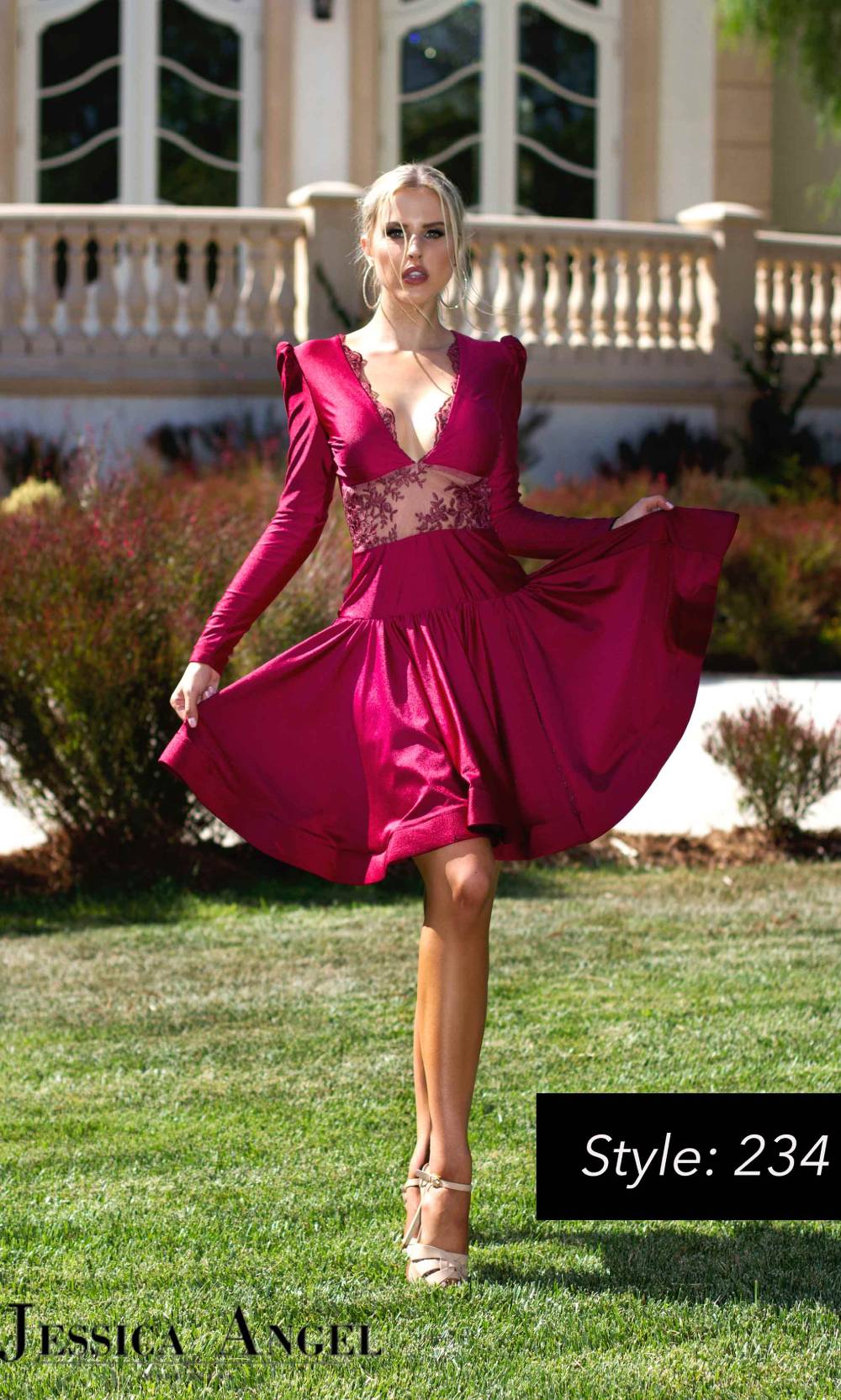 Jessica Angel 234 Beet Red