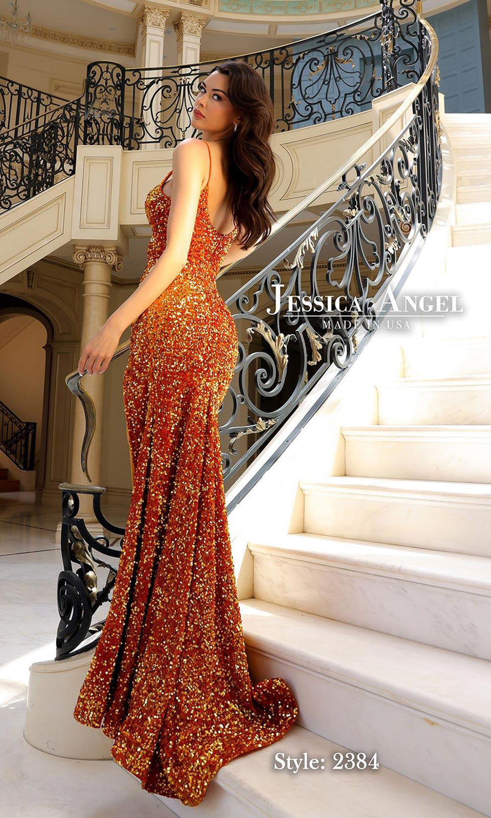 Jessica Angel 2384 Dark Orange