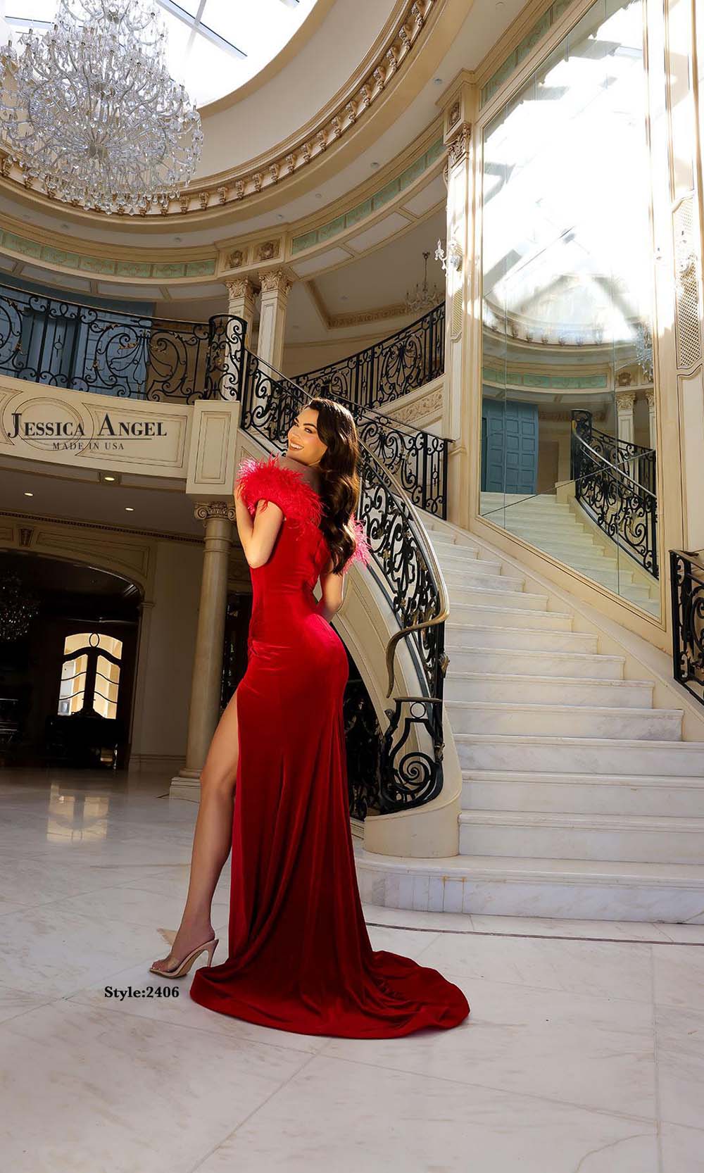Jessica Angel 2406 Red Velvet