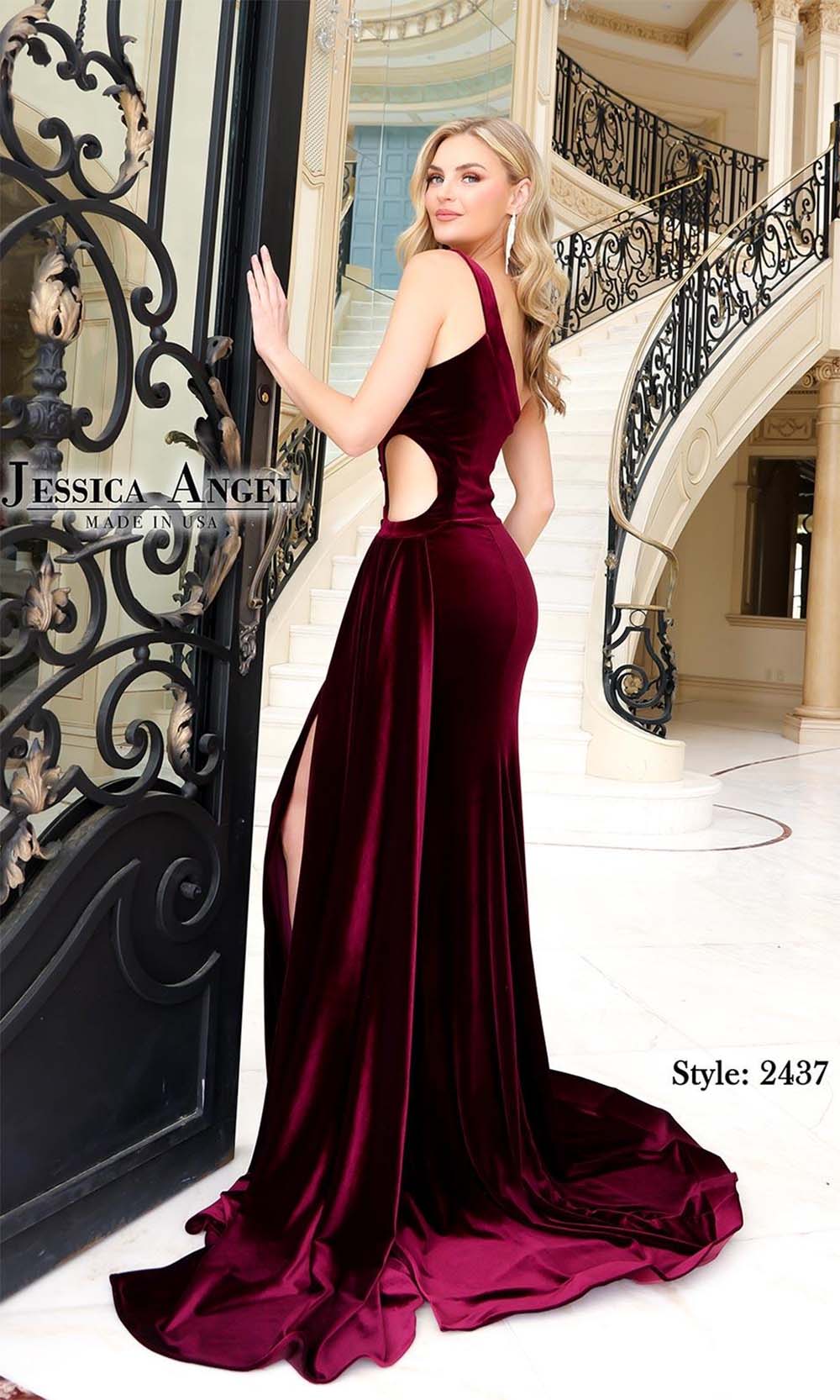 Jessica Angel 2437 Eggplant