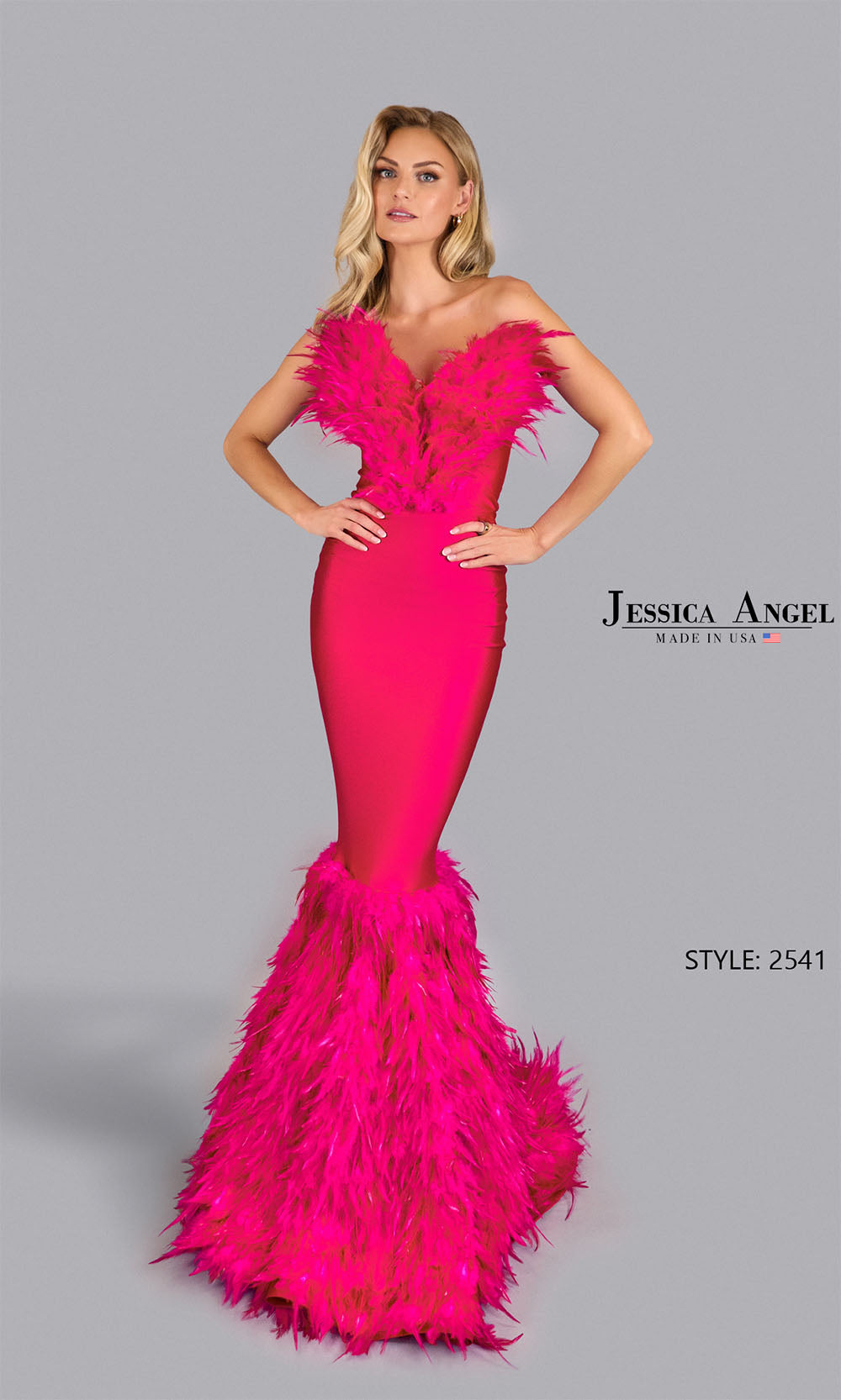 Jessica Angel 2541 Fuchsia