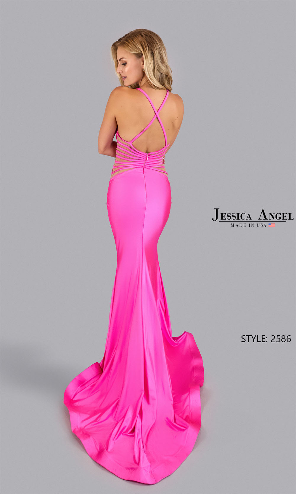 Jessica Angel 2586 Dark Neon Pink