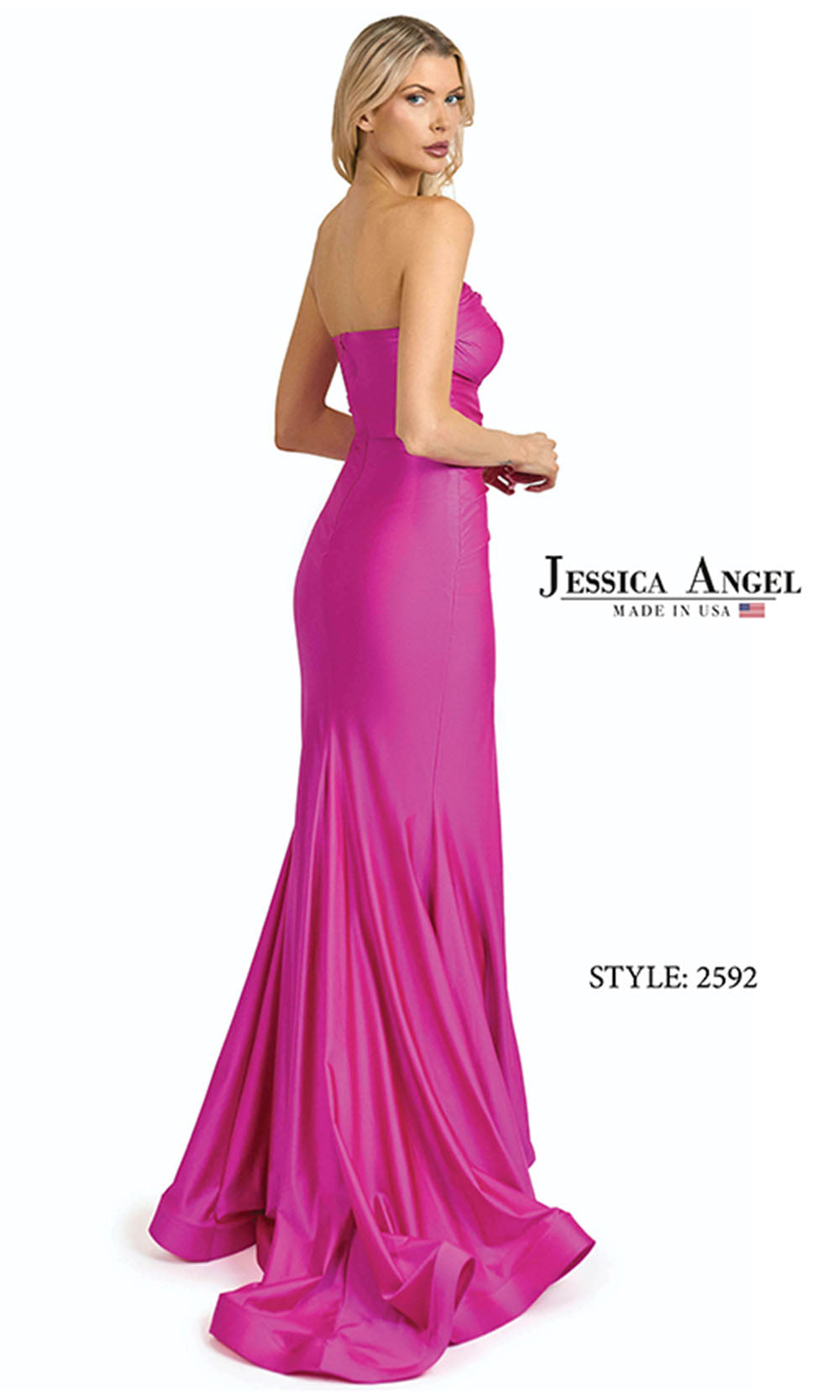 Jessica Angel 2592 Dark Neon Pink