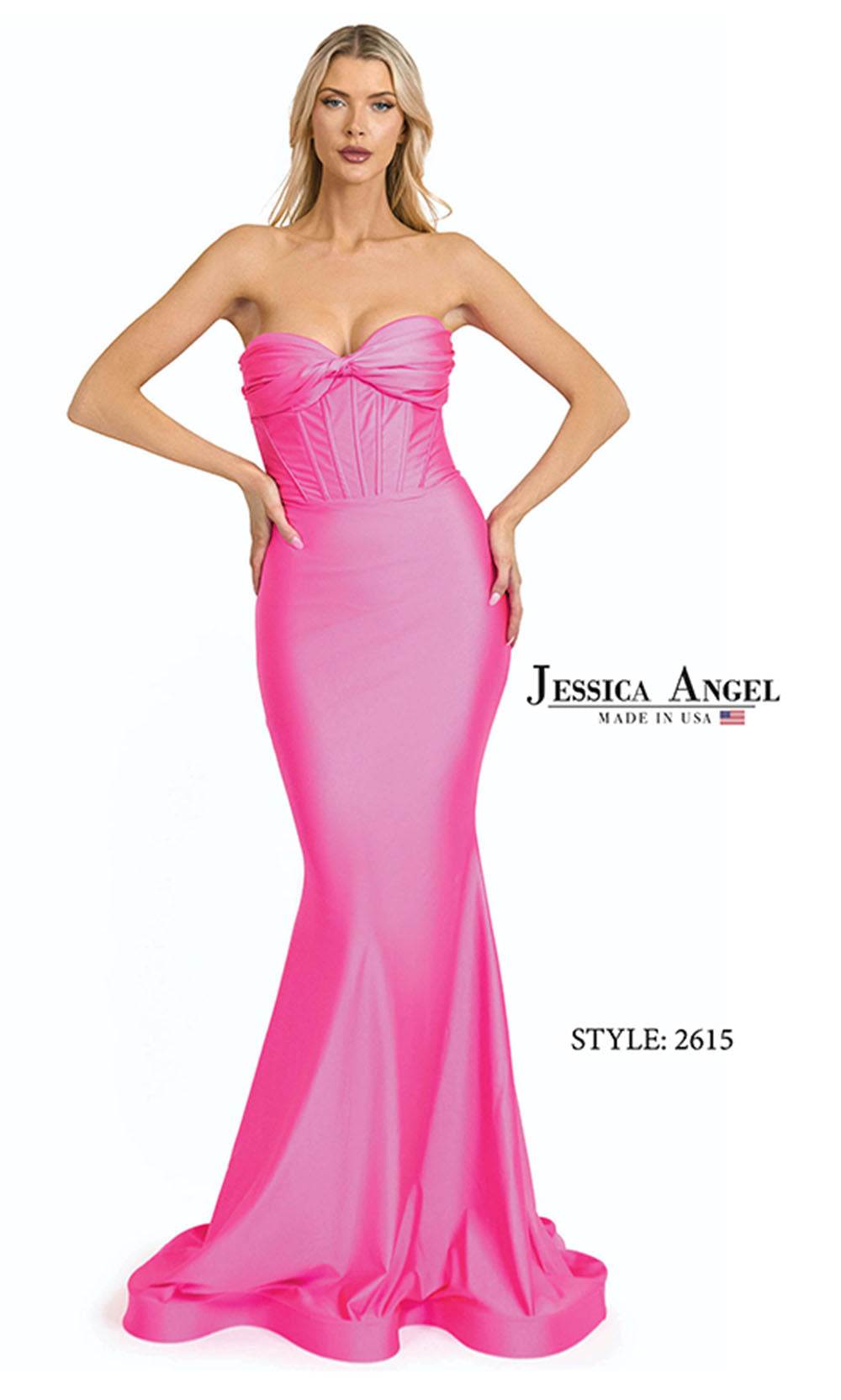 Jessica Angel 2615 Neon Pink