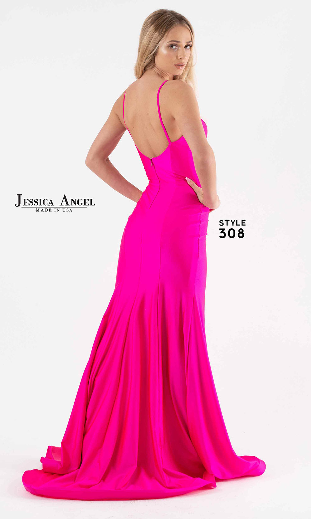 Jessica Angel 308 Neon Pink