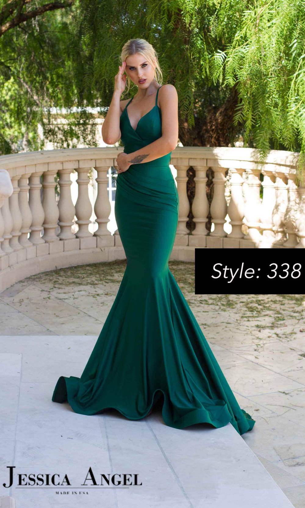 Jessica Angel 338 Dark Green