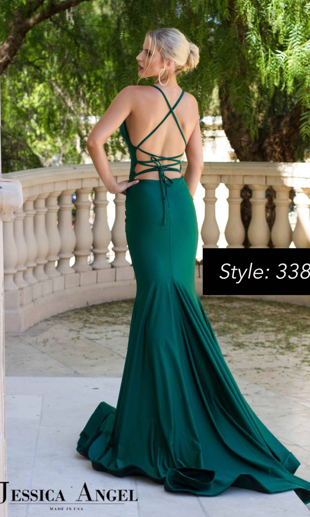 Jessica Angel 338 Dark Green