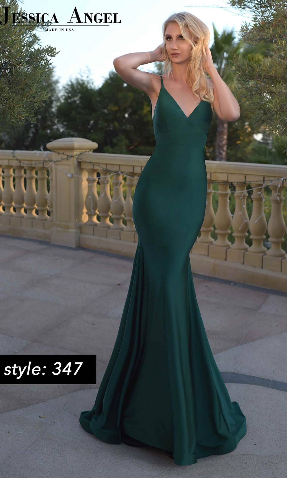 Jessica Angel 347 Dark Green