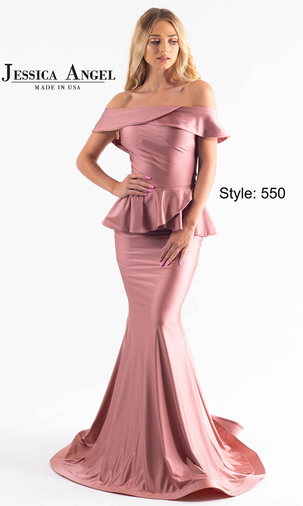 Jessica Angel 550 Rust Rose