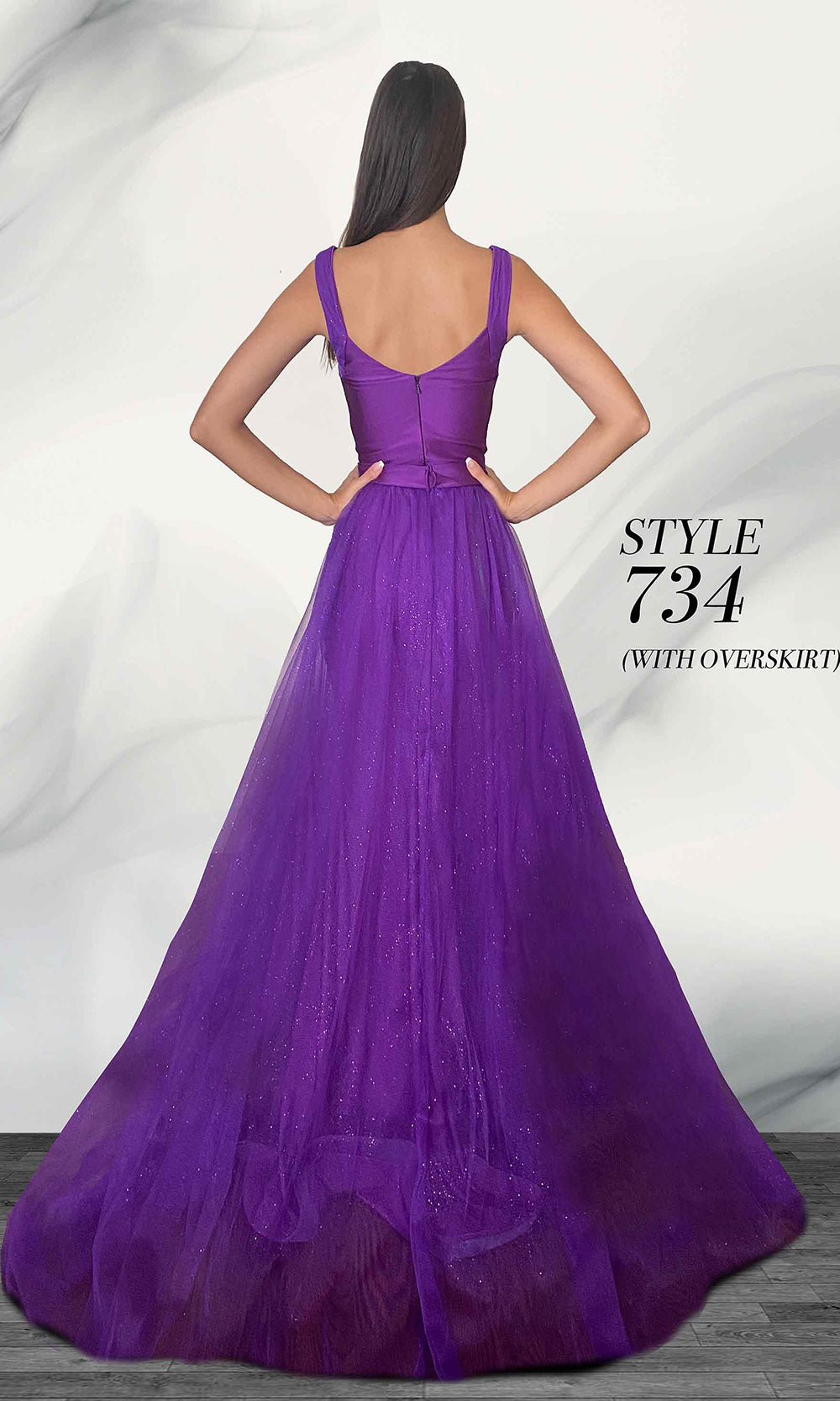 Jessica Angel 734B Bright Purple Kelly