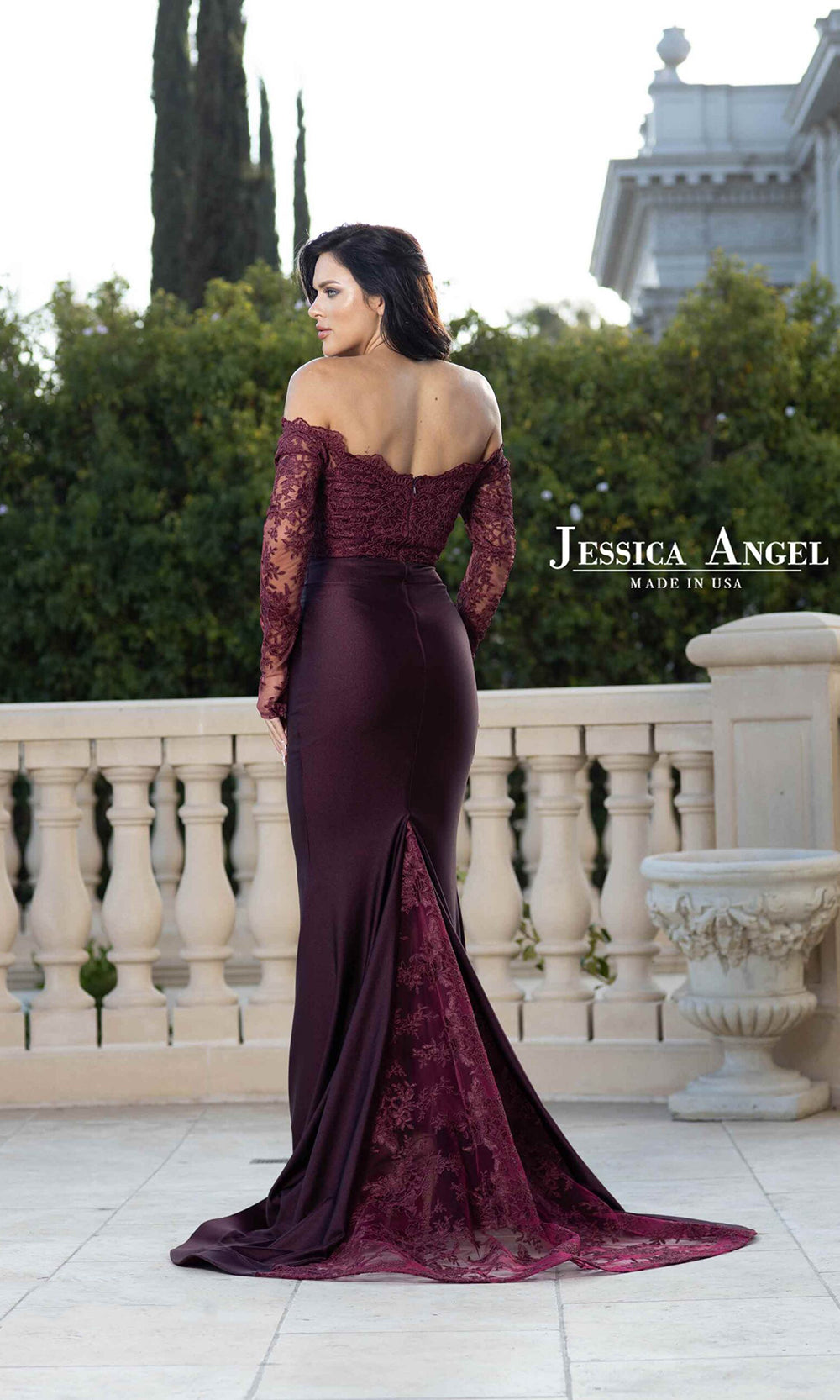 Jessica Angel 830 Eggplant