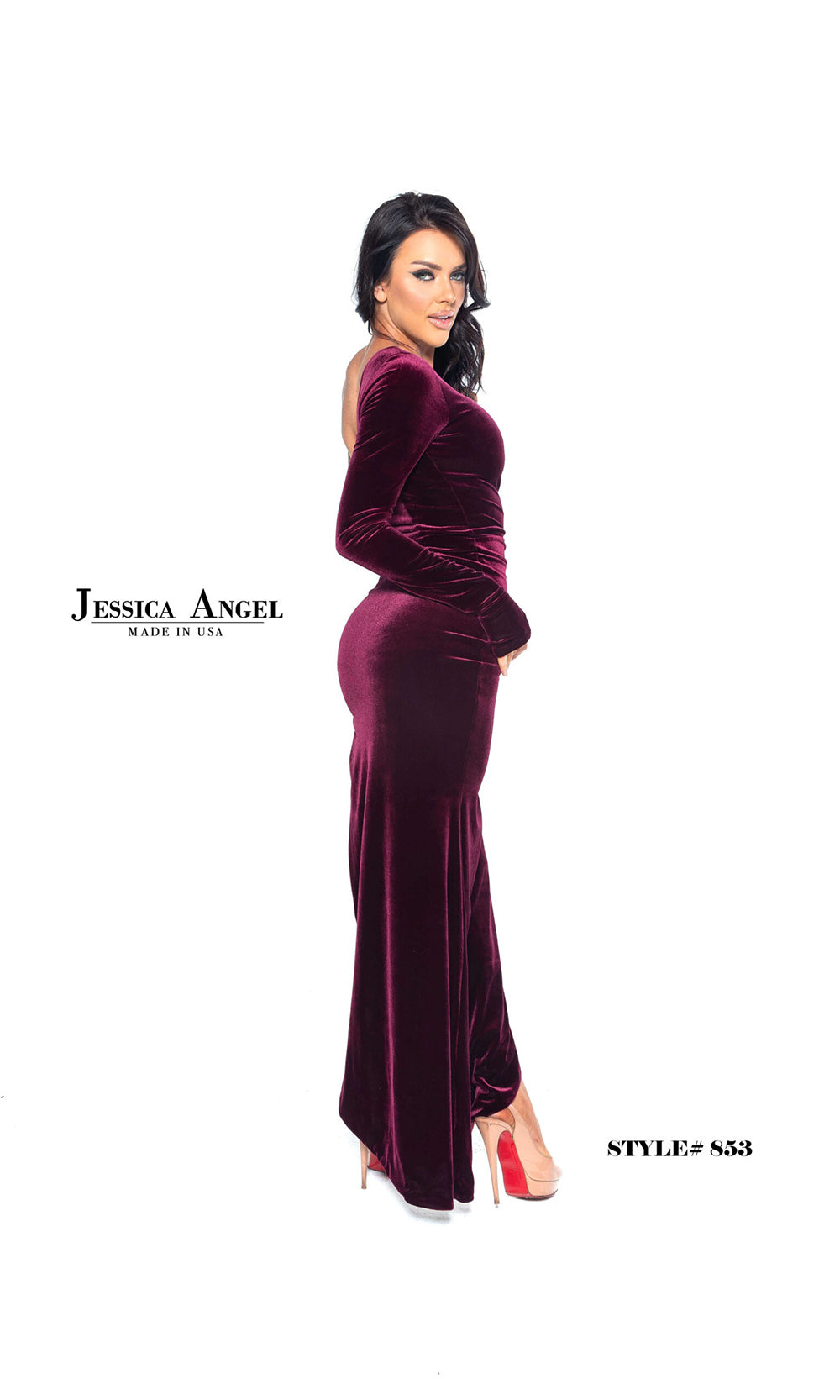 Jessica Angel 853 Eggplant