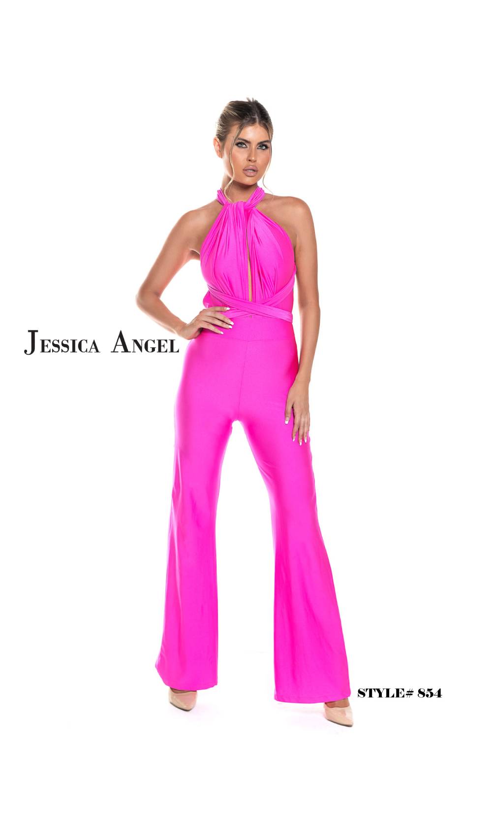 Jessica Angel 854 Neon Pink