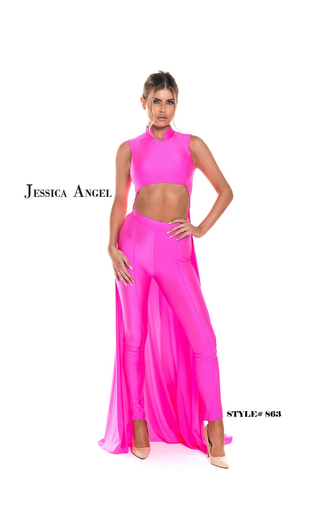 Jessica Angel 863 Neon Pink