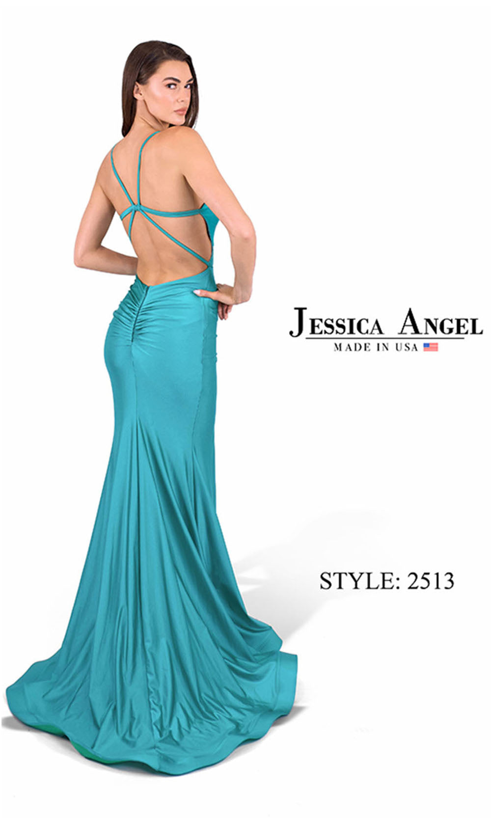 Jessica Angel 2513 Aqua