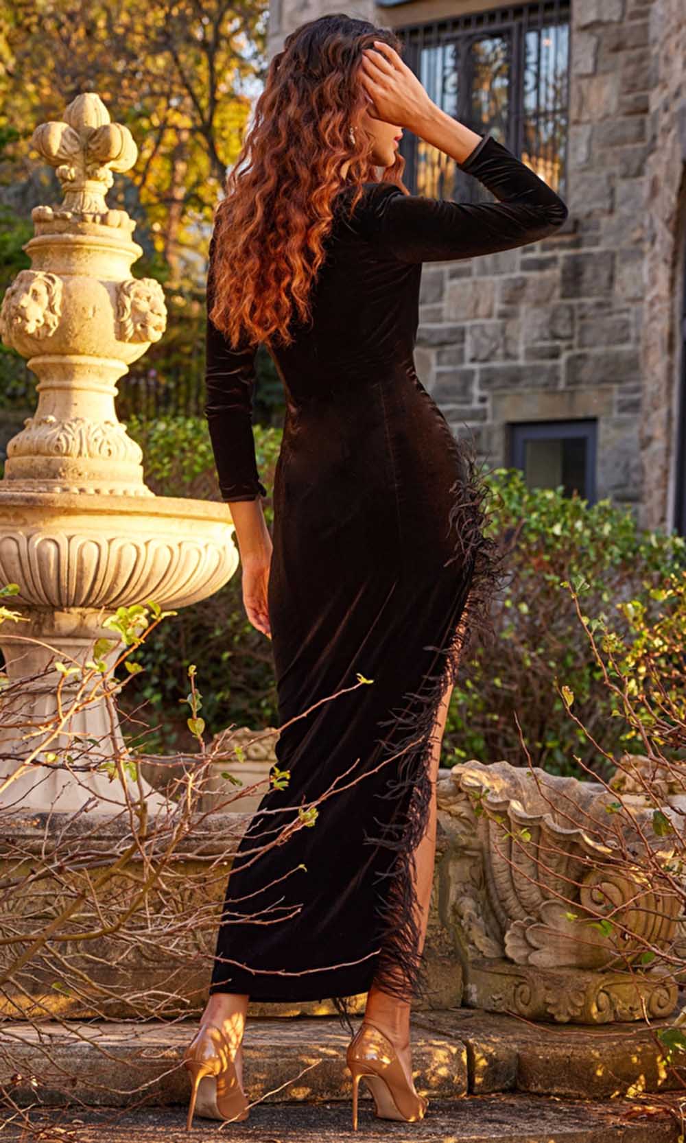 Jovani 05511 Black Back