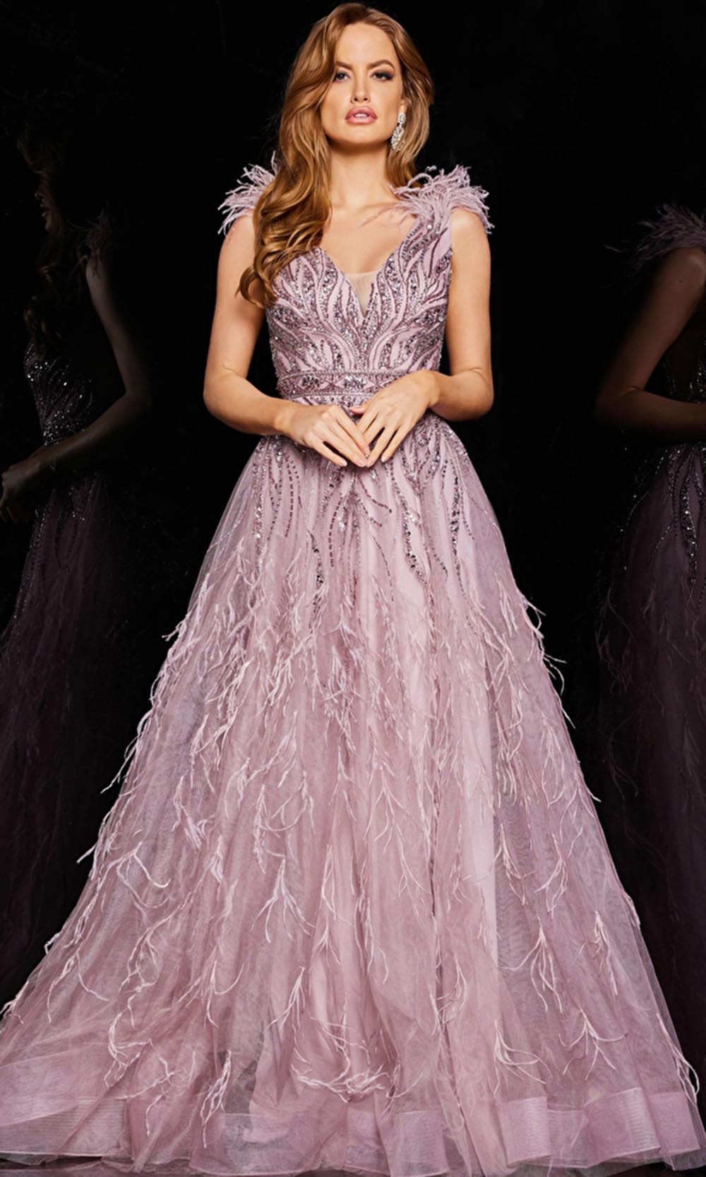 Jovani 24000 Purple Pink