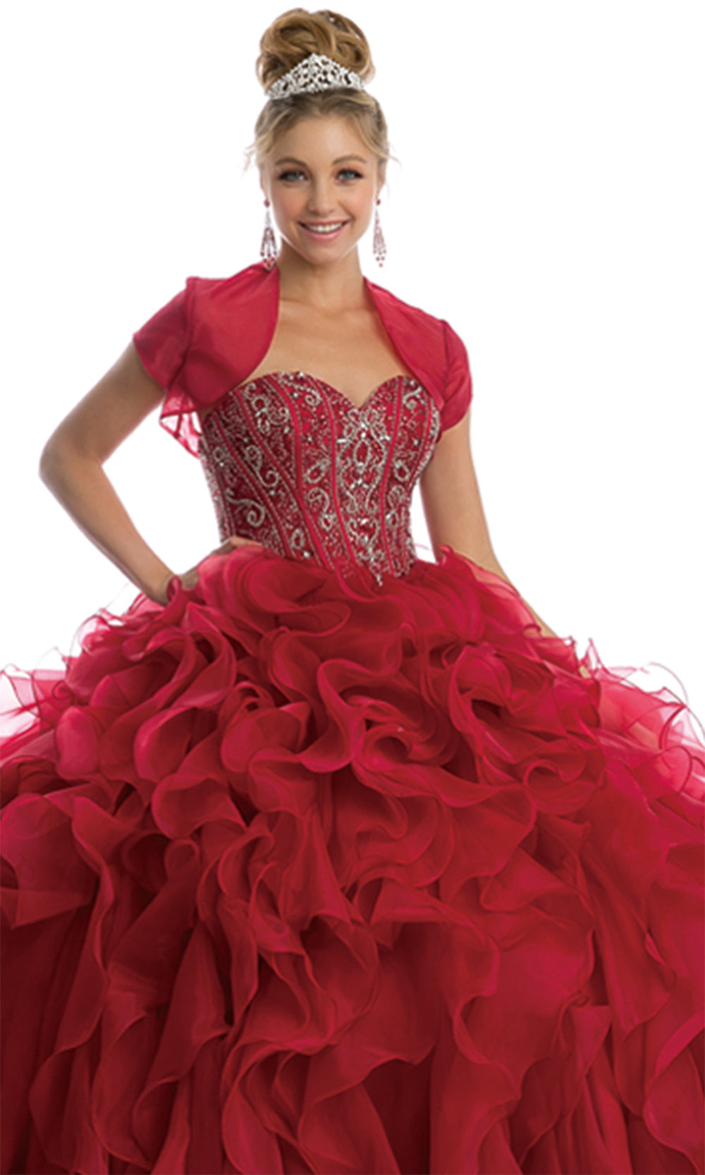 Juliet 1418 Burgundy