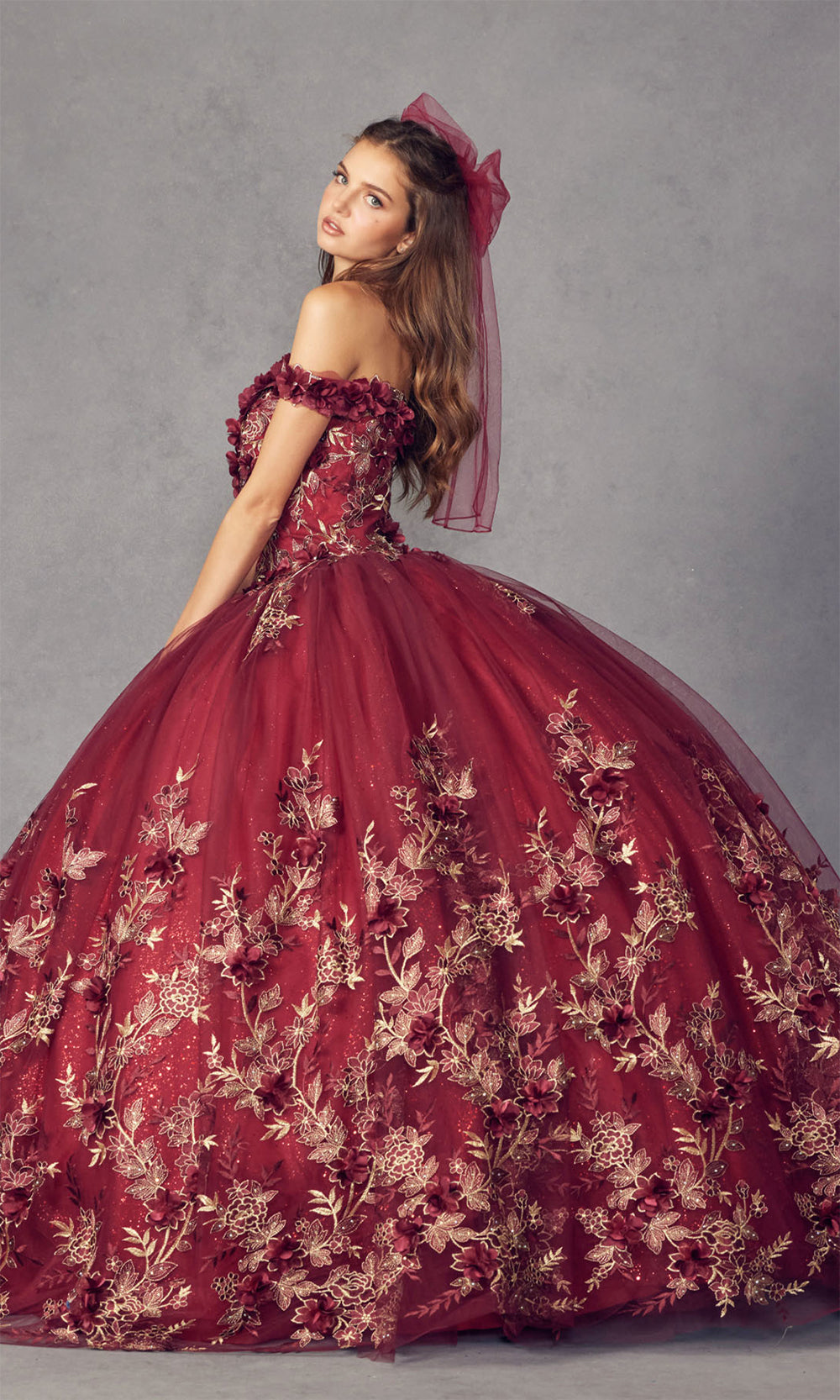 Juliet 1447 Burgundy