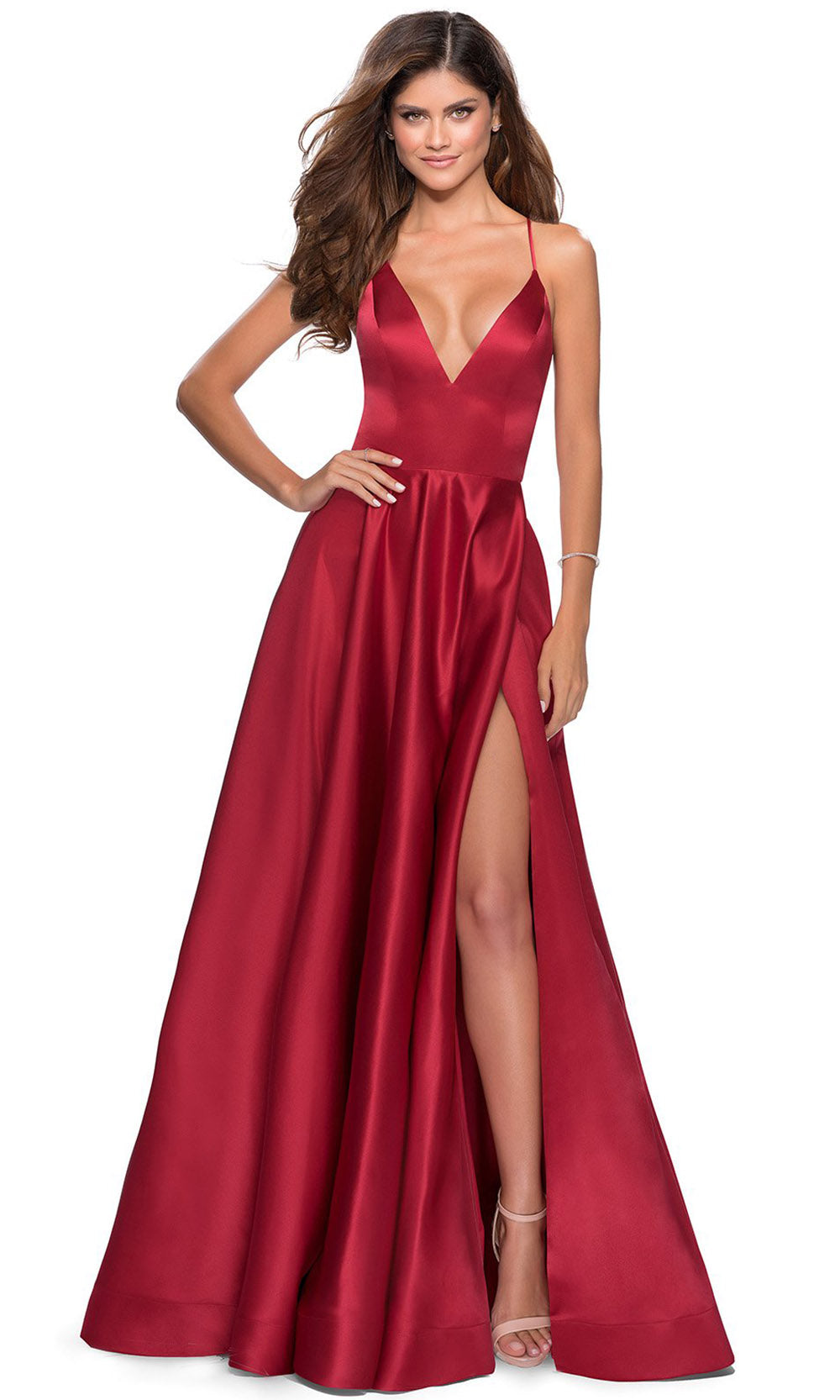 La Femme 28628 Deep Red