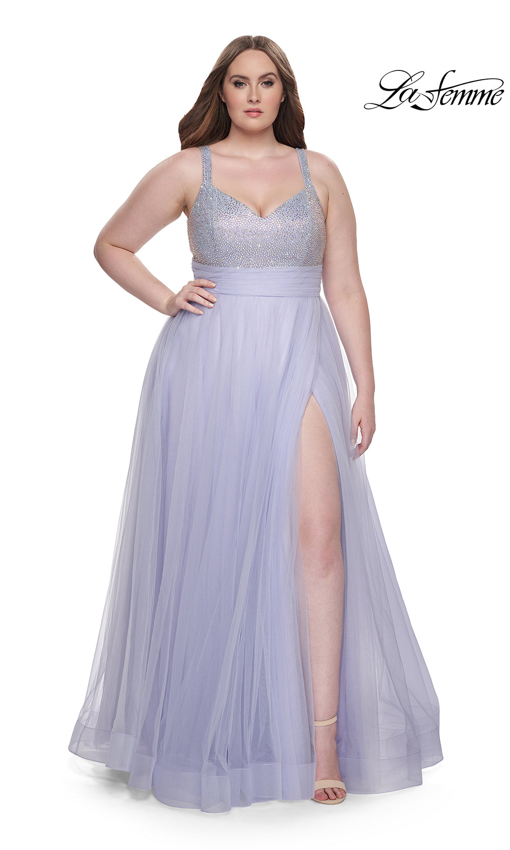 La Femme 31251 Light Periwinkle