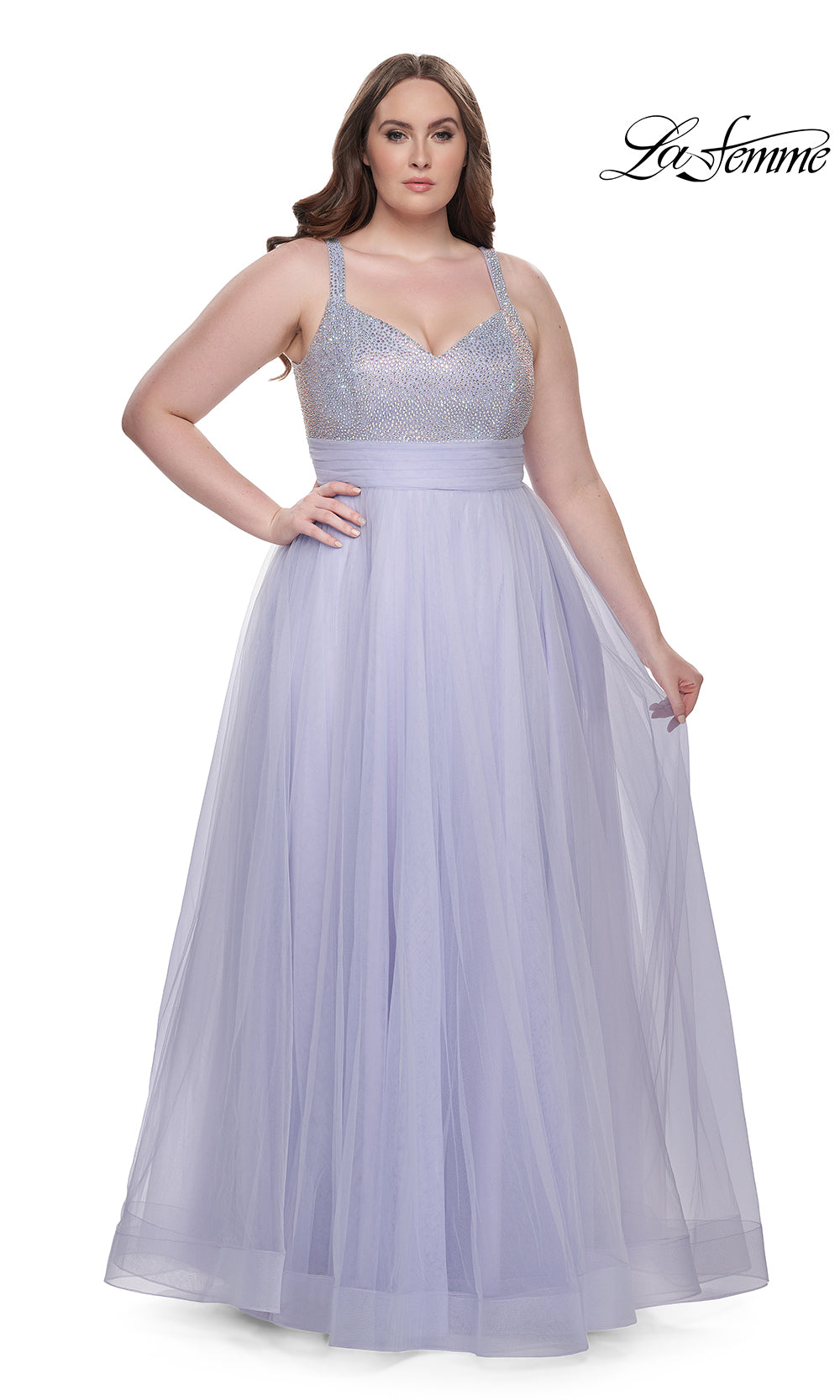 La Femme 31251 Light Periwinkle