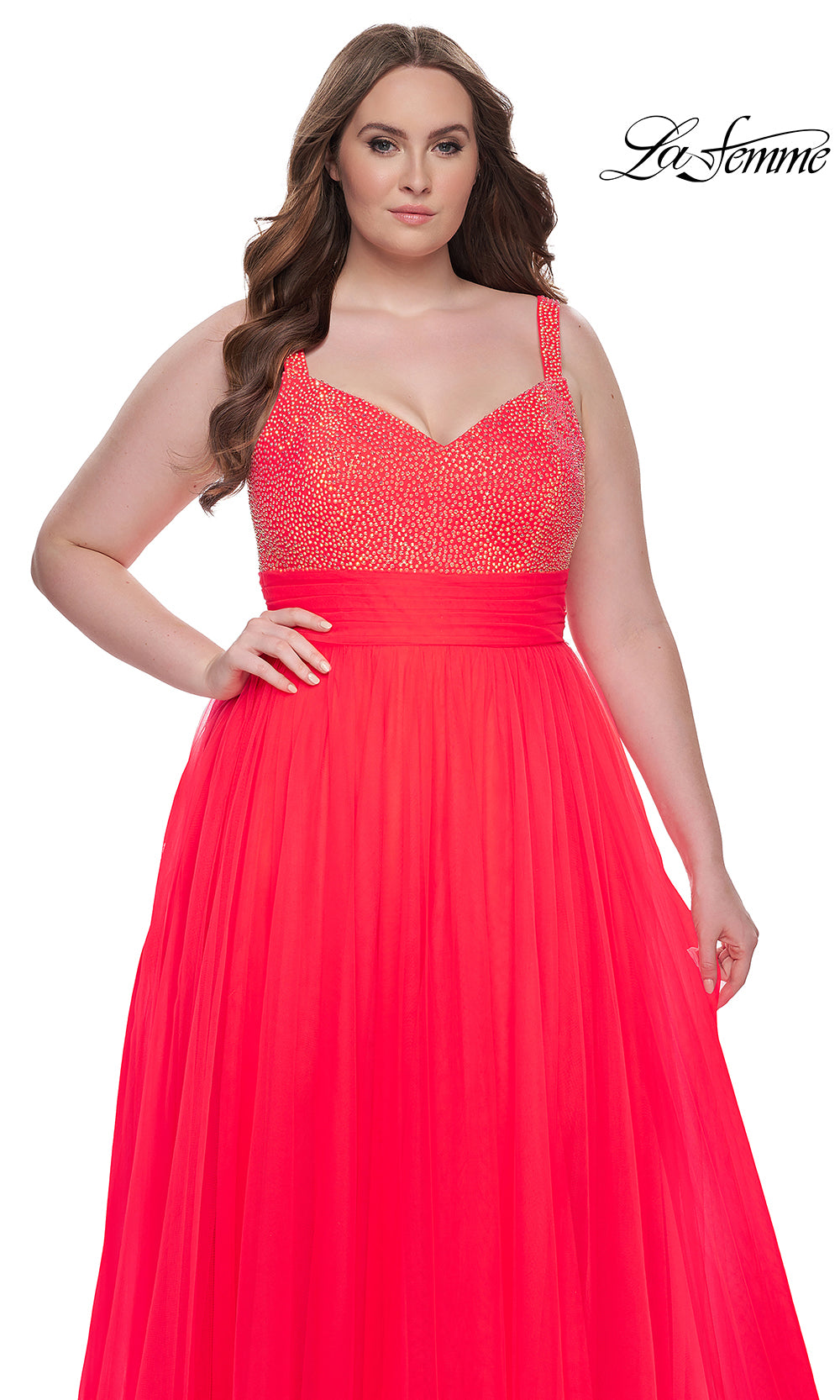 La Femme 31251 Hot Coral