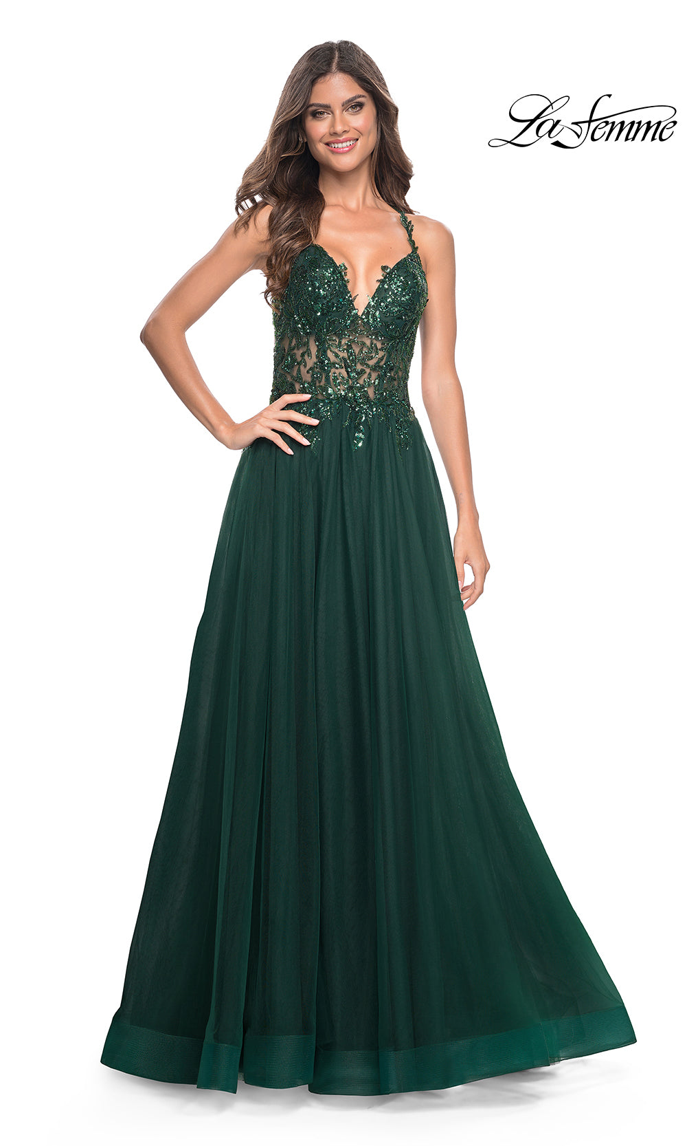 La Femme 31471 Dark Emerald