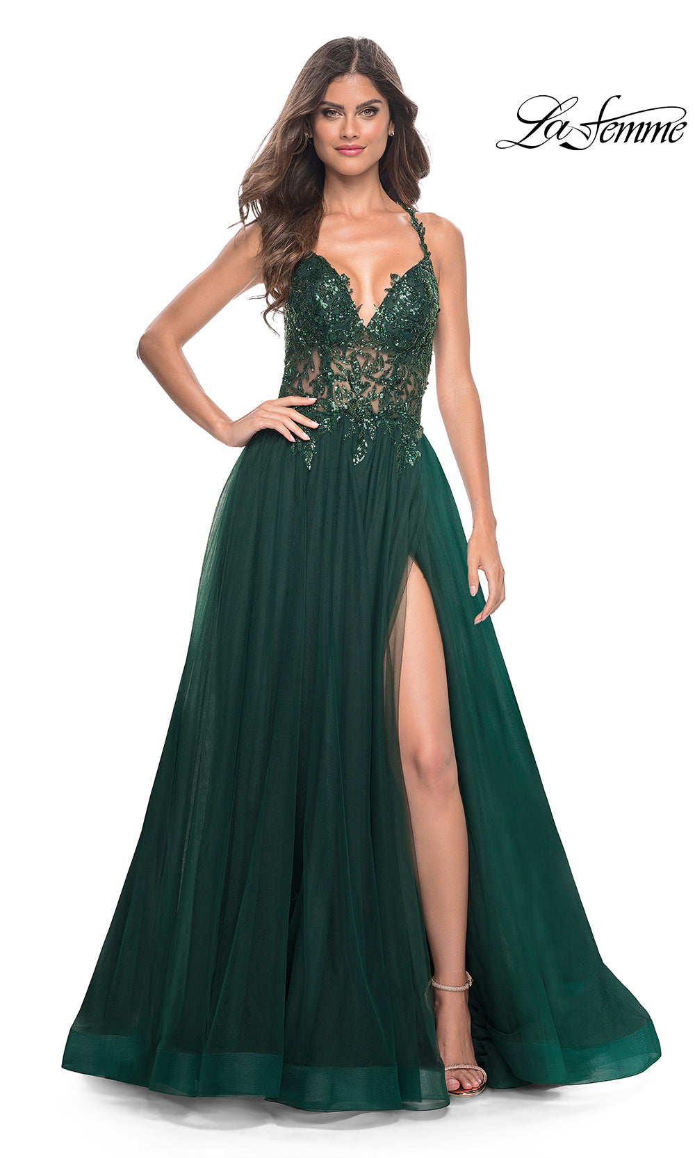 La Femme 31471 Dark Emerald