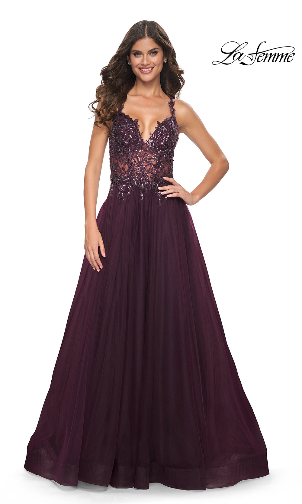 La Femme 31471 Dark Berry