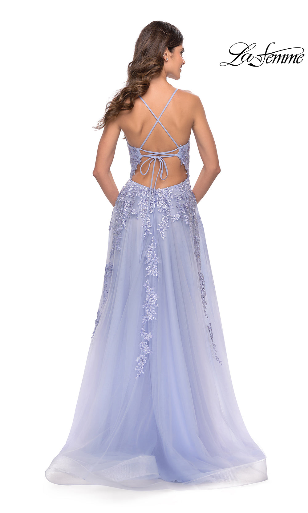 La Femme 31503 Light Periwinkle