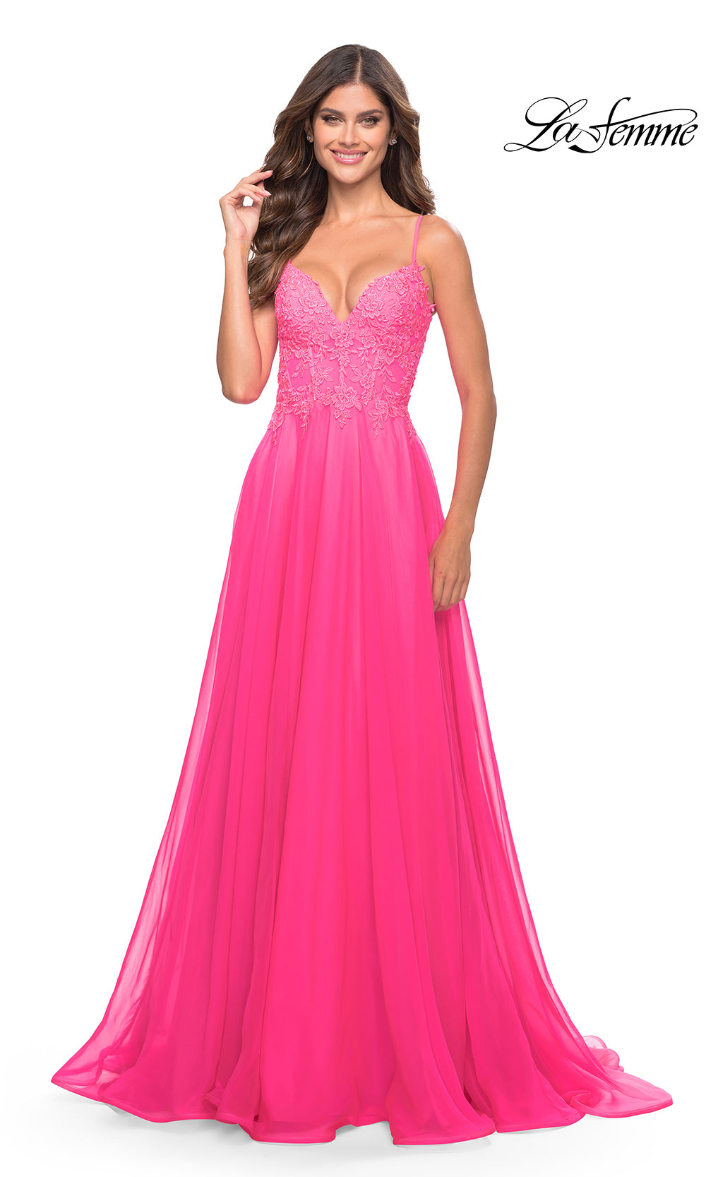 La Femme 31506 Neon Pink