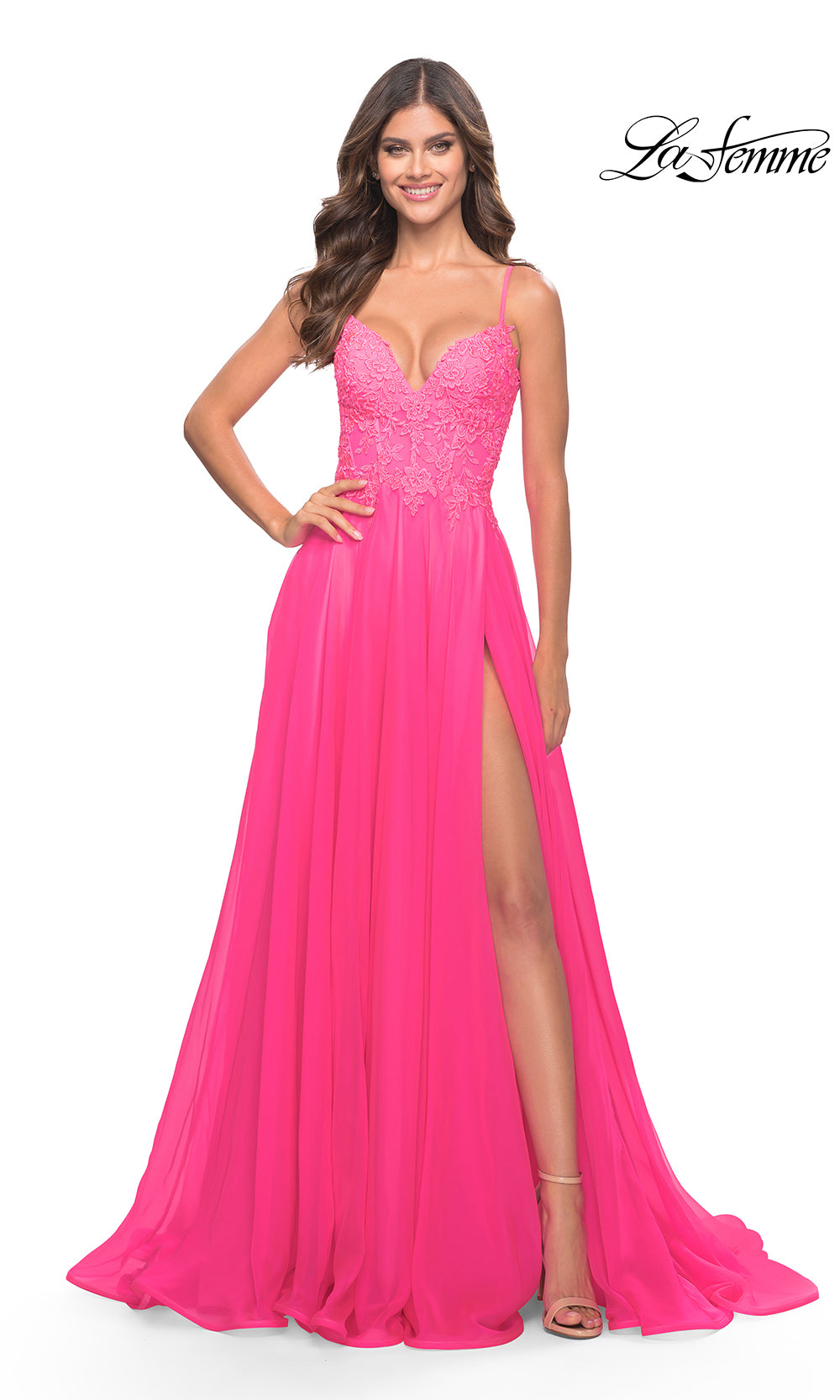 La Femme 31506 Neon Pink