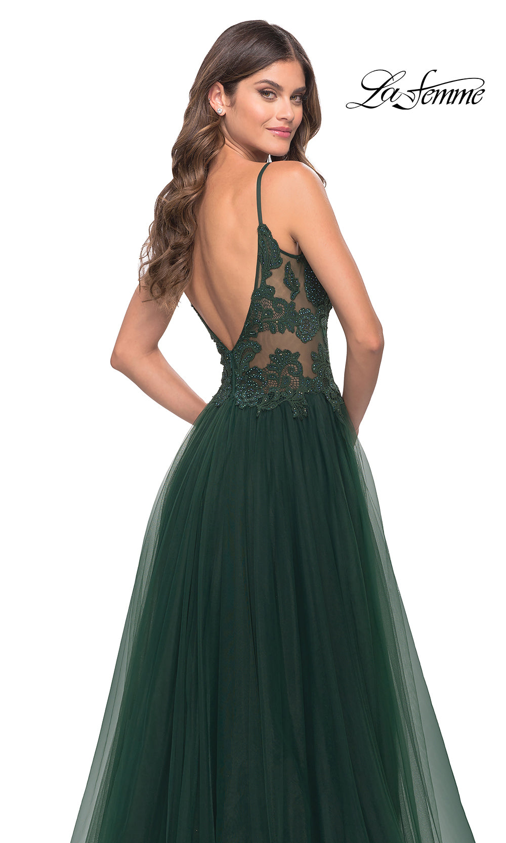 La Femme 31507 Dark Emerald