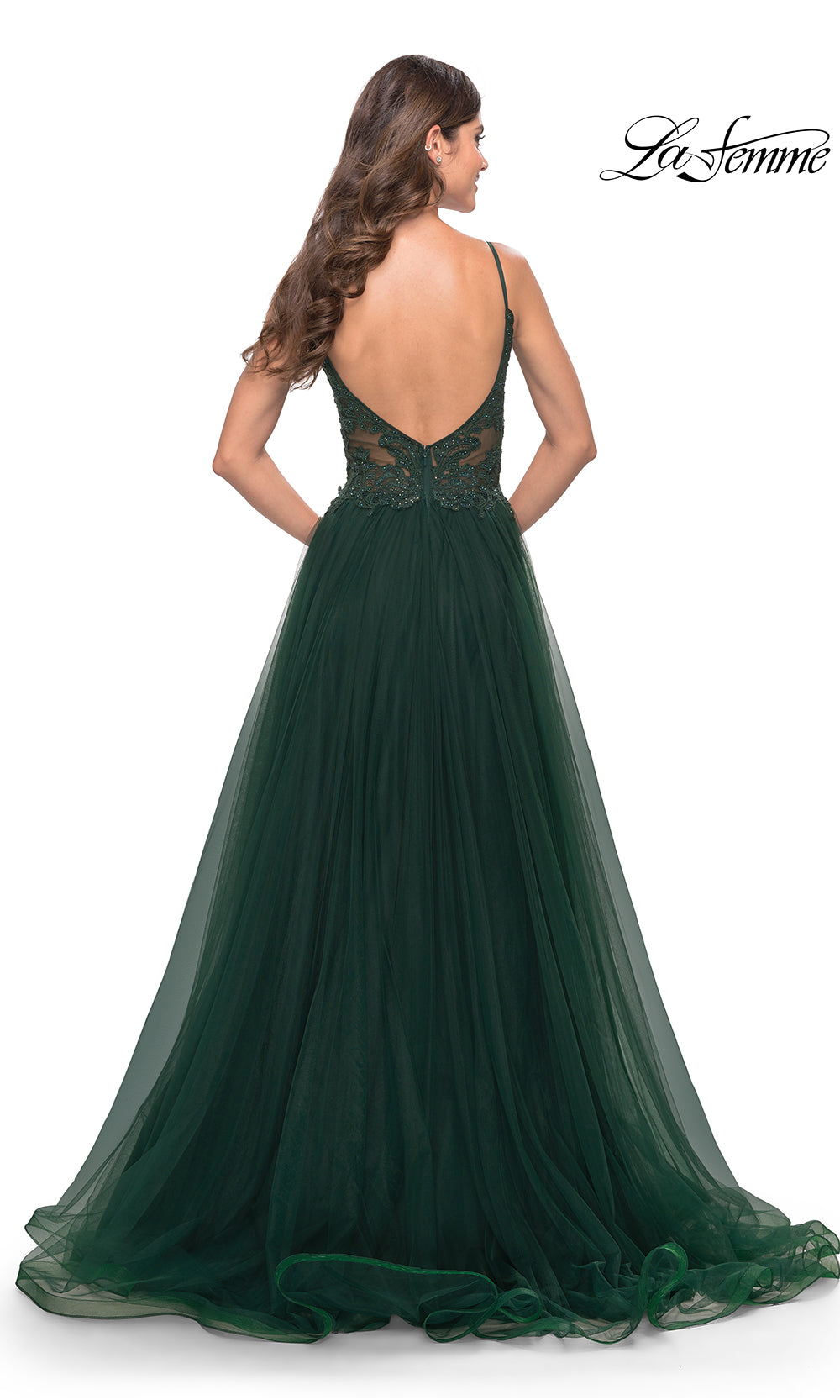 La Femme 31507 Dark Emerald