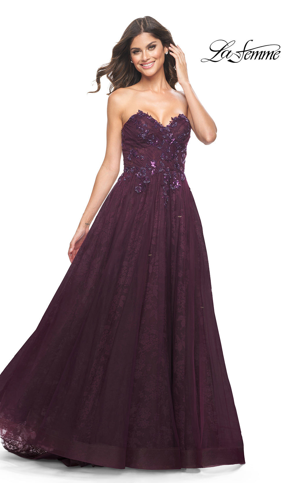 La Femme 31954 Dark Berry'