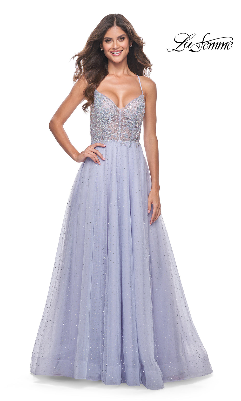 La Femme 32020 Light Periwinkle