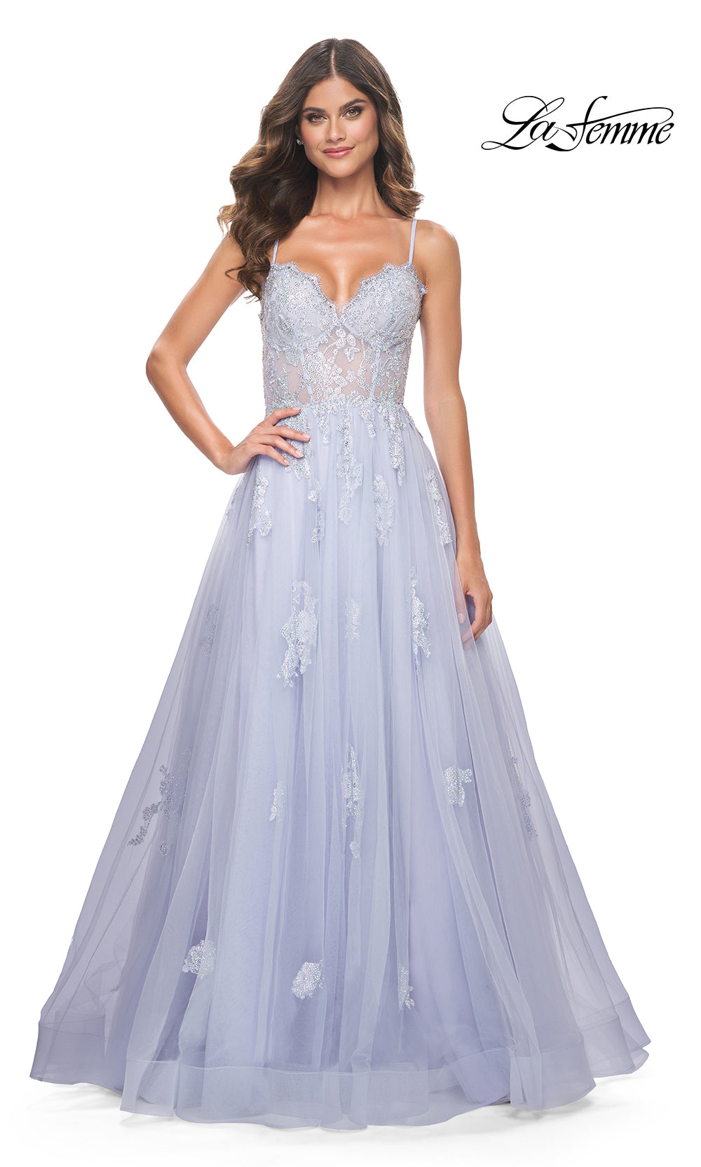 La Femme 32028 Light Periwinkle