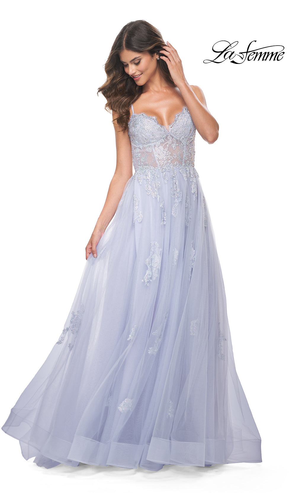 La Femme 32028 Light Periwinkle