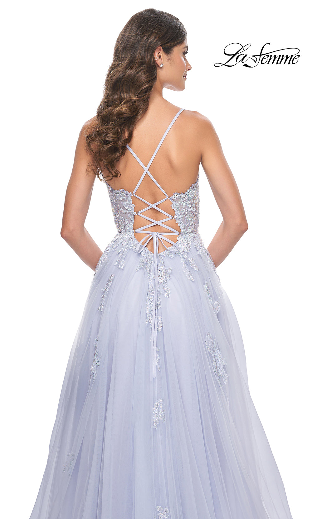 La Femme 32028 Light Periwinkle