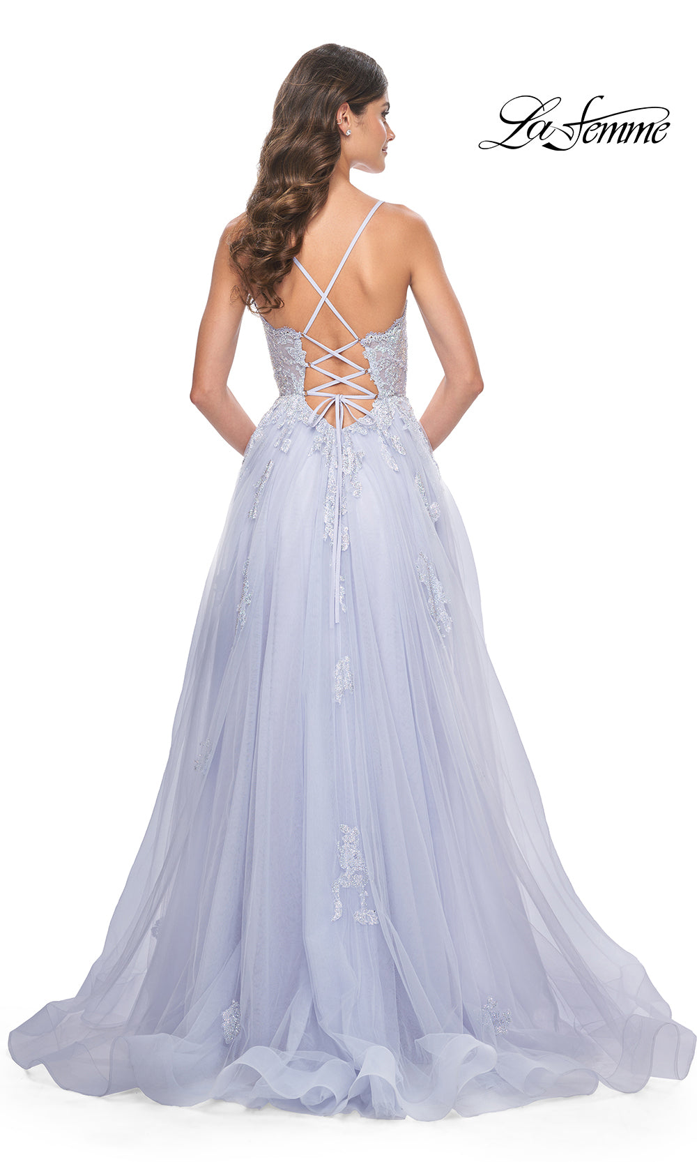 La Femme 32028 Light Periwinkle